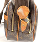 LOUIS VUITTON M45254 モノグラム リポーターPM リポーター PM 斜め掛け カバン ショルダーバッグ モノグラムキャンバス ユニセックス ブラウン