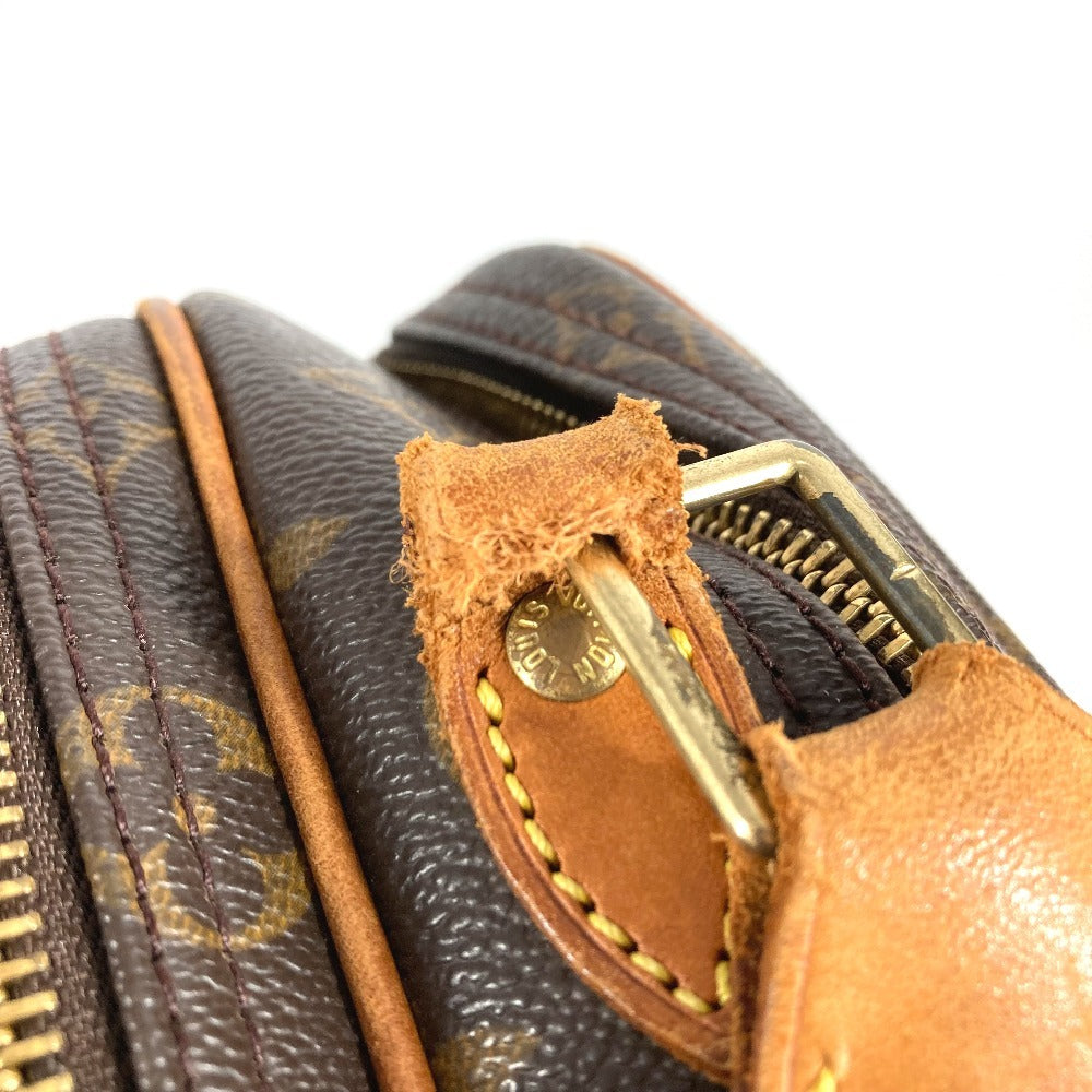 LOUIS VUITTON M45254 モノグラム リポーターPM リポーター PM 斜め掛け カバン ショルダーバッグ モノグラムキャンバス ユニセックス ブラウン