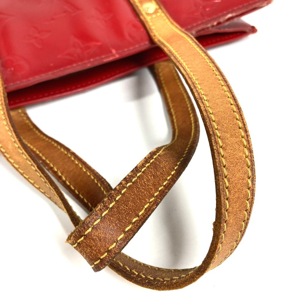 LOUIS VUITTON M91086 モノグラムヴェルニ リードMM リード MM 縦型 カバン トートバッグ ショルダーバッグ モノグラムヴェルニキャンバス レディース ルージュ レッド