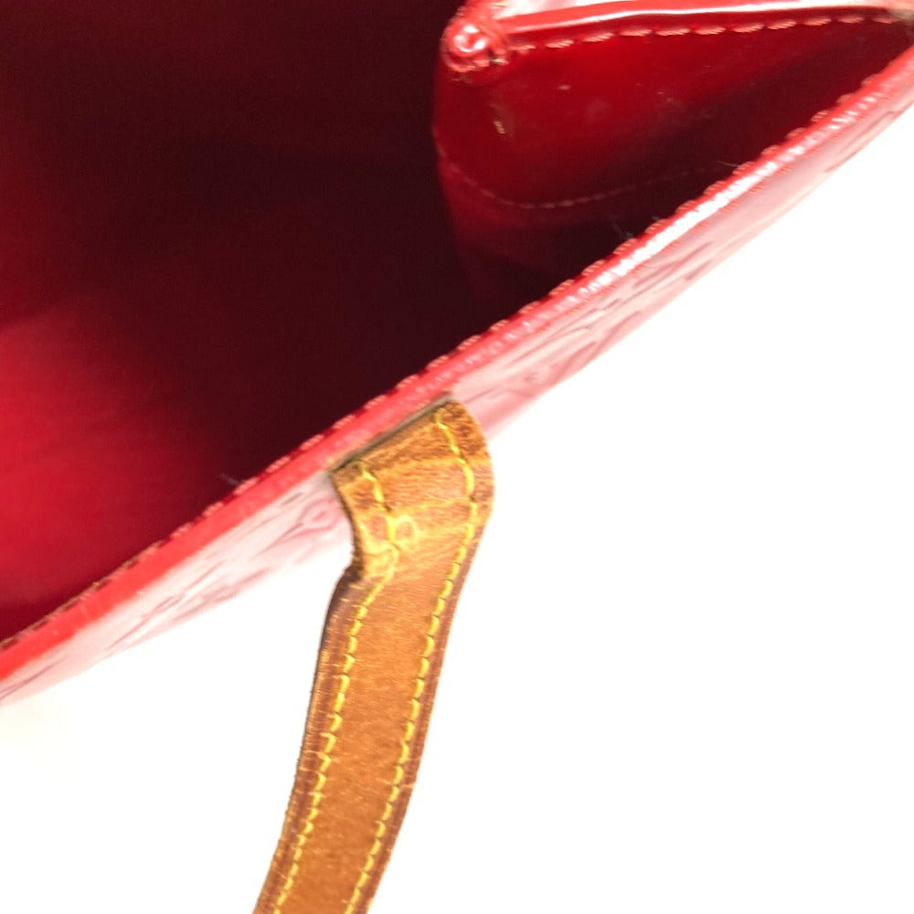 LOUIS VUITTON M91086 モノグラムヴェルニ リードMM リード MM 縦型 カバン トートバッグ ショルダーバッグ モノグラムヴェルニキャンバス レディース ルージュ レッド