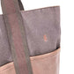HERMES ハーフレザー フールトゥ カバス カバン トートバッグ ハンドバッグ レザー/キャンバス ユニセックス ブラウン