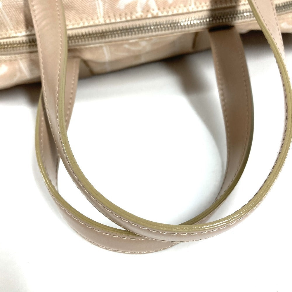 CHANEL A15828 ニュートラベルライン ハンドバッグ カバン　 ボストンバッグ レザー/ナイロン レディース ベージュ