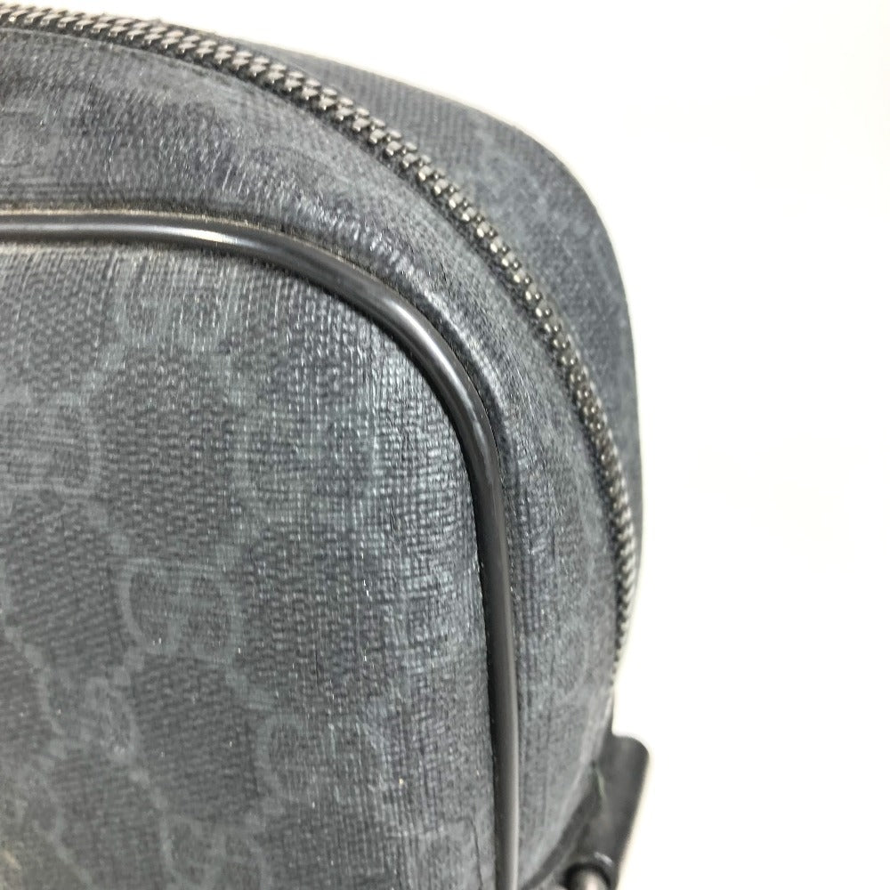 GUCCI 368557 GGスプリーム ロゴ カバン ブリーフケース ハンドバッグ 書類バッグ ビジネスバッグ GGスプリームキャンバス ユニセックス ブラック