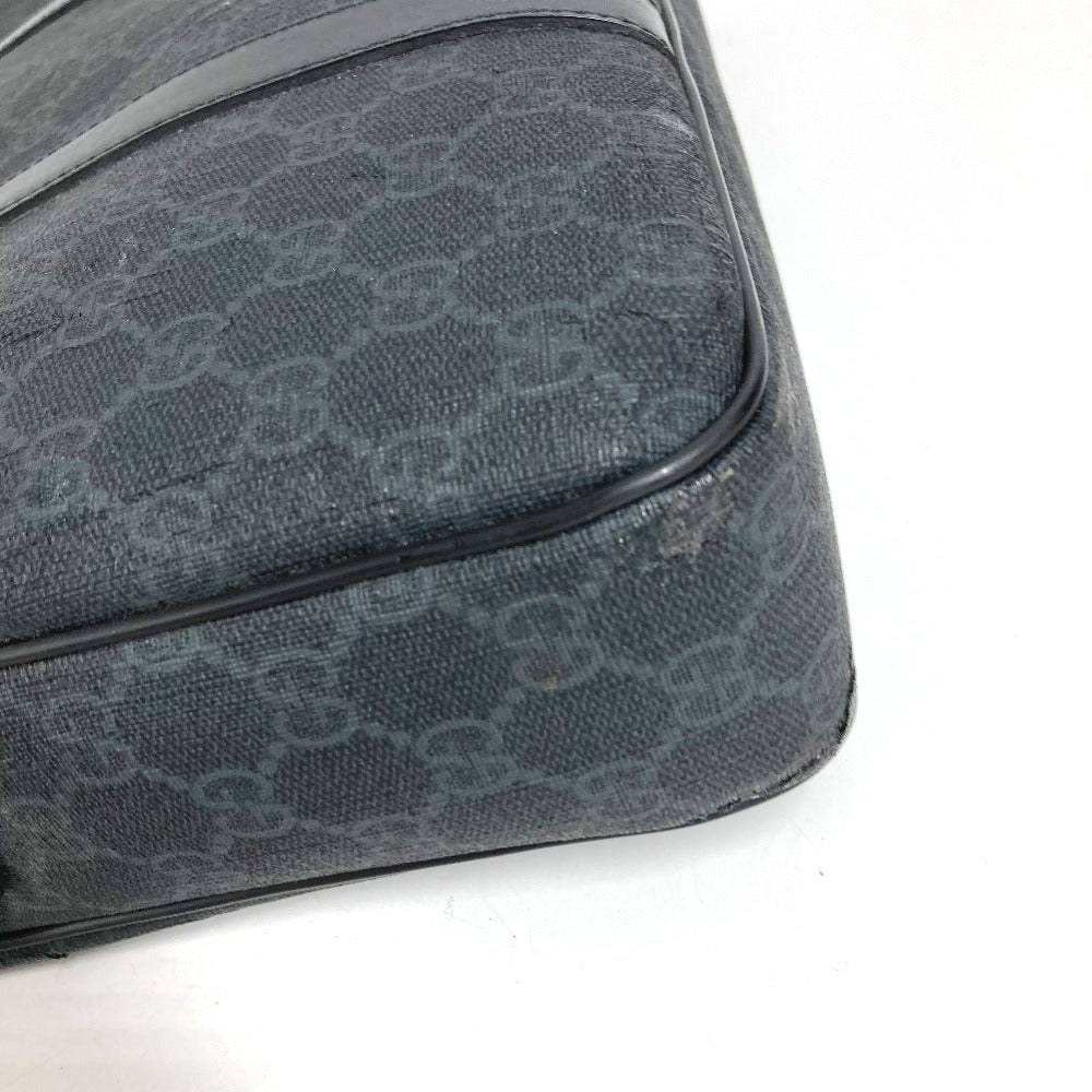 GUCCI 368557 GGスプリーム ロゴ カバン ブリーフケース ハンドバッグ 書類バッグ ビジネスバッグ GGスプリームキャンバス ユニセックス ブラック