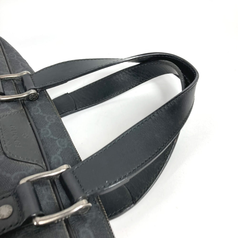 GUCCI 368557 GGスプリーム ロゴ カバン ブリーフケース ハンドバッグ 書類バッグ ビジネスバッグ GGスプリームキャンバス ユニセックス ブラック
