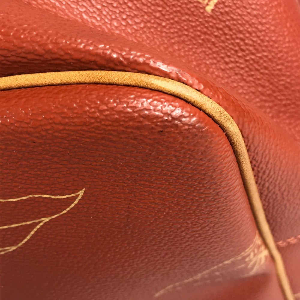 LOUIS VUITTON M80028 LVCUP ルイヴィトンカップ カルヴィ カバン 斜め掛け フラップ メッセンジャーバッグ ショルダーバッグ レザー/キャンバス ユニセックス アボガ二― オレンジ