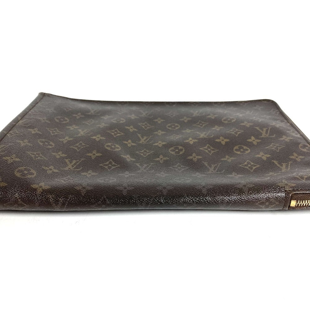 LOUIS VUITTON M53456 モノグラム ポッシュ ドキュマン カバン セカンドバッグ 書類ケース L字ファスナー クラッチバッグ モノグラムキャンバス ユニセックス ブラウン