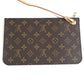 LOUIS VUITTON M13271 LV×TM 村上隆 スーパーフラット ネヴァーフル MM ネヴァーフルMM カバン トートバッグ 肩掛け ポーチ付き ショルダーバッグ モノグラムキャンバス ユニセックス ブラウン