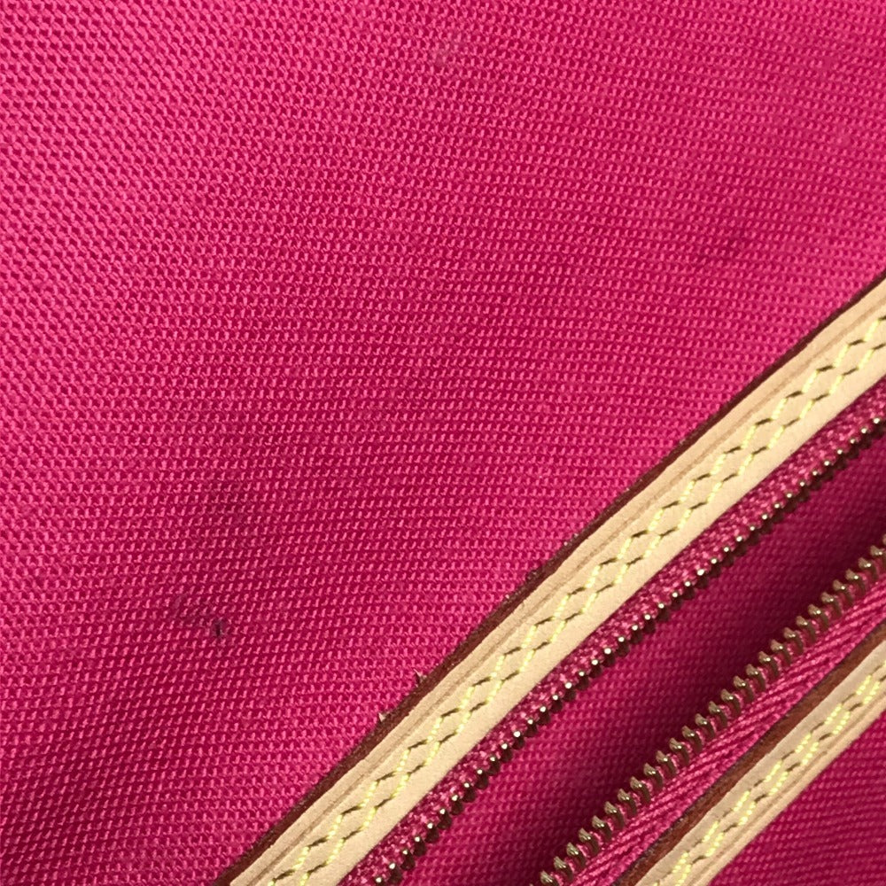 LOUIS VUITTON M13271 LV×TM 村上隆 スーパーフラット ネヴァーフル MM ネヴァーフルMM カバン トートバッグ 肩掛け ポーチ付き ショルダーバッグ モノグラムキャンバス ユニセックス ブラウン