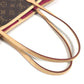 LOUIS VUITTON M13271 LV×TM 村上隆 スーパーフラット ネヴァーフル MM ネヴァーフルMM カバン トートバッグ 肩掛け ポーチ付き ショルダーバッグ モノグラムキャンバス ユニセックス ブラウン