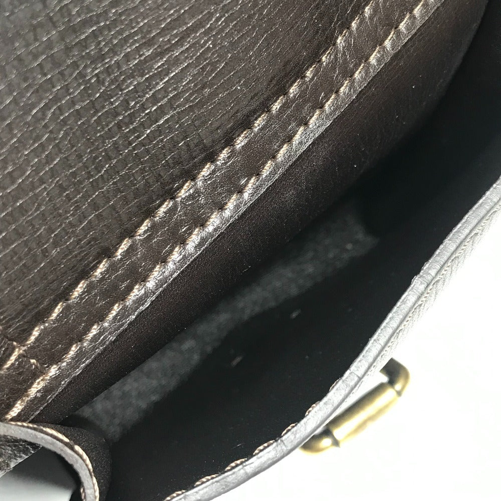 LOUIS VUITTON M92990 ユタ ウィチタ ポシェット 斜め掛け カバン ショルダーバッグ ユタレザー ユニセックス ブラウン
