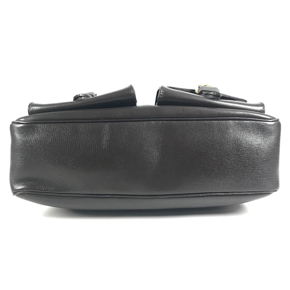 LOUIS VUITTON M92990 ユタ ウィチタ ポシェット 斜め掛け カバン ショルダーバッグ ユタレザー ユニセックス ブラウン