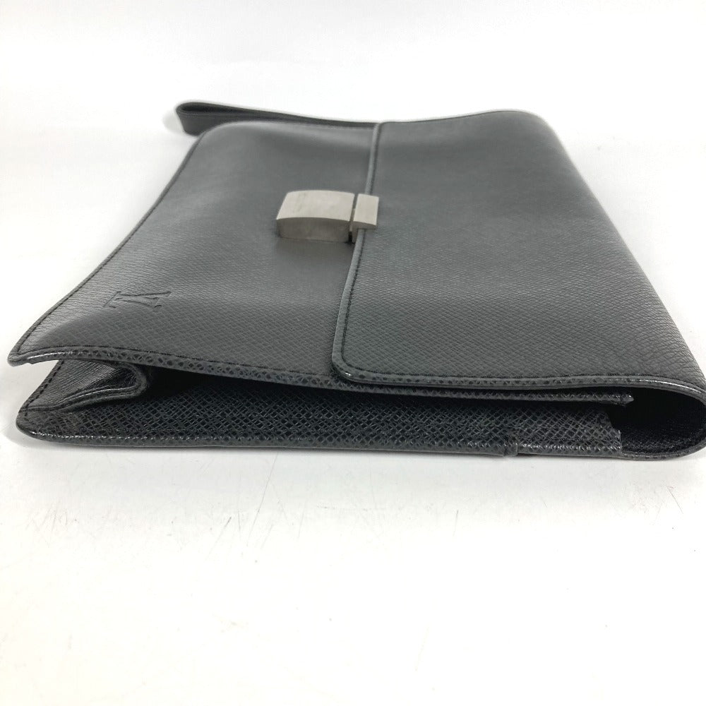 LOUIS VUITTON M30782 タイガ セレンガ カバン ストラップ フラップ ポーチ クラッチバッグ セカンドバッグ タイガレザー ユニセックス アルドワーズ ブラック