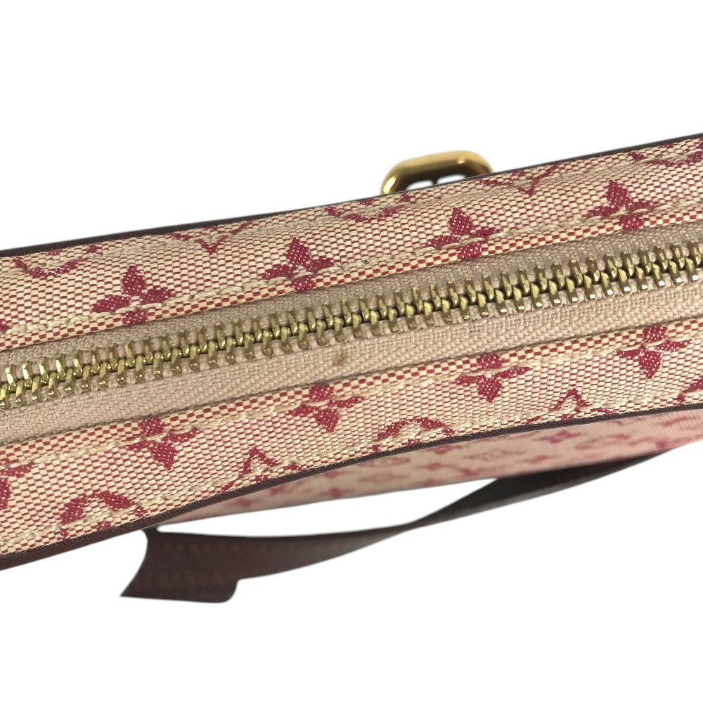LOUIS VUITTON M92219 モノグラムミニ ジュリエット ポシェット カバン 斜め掛け ショルダーバッグ モノグラムミニキャンバス ユニセックス スリーズ レッド