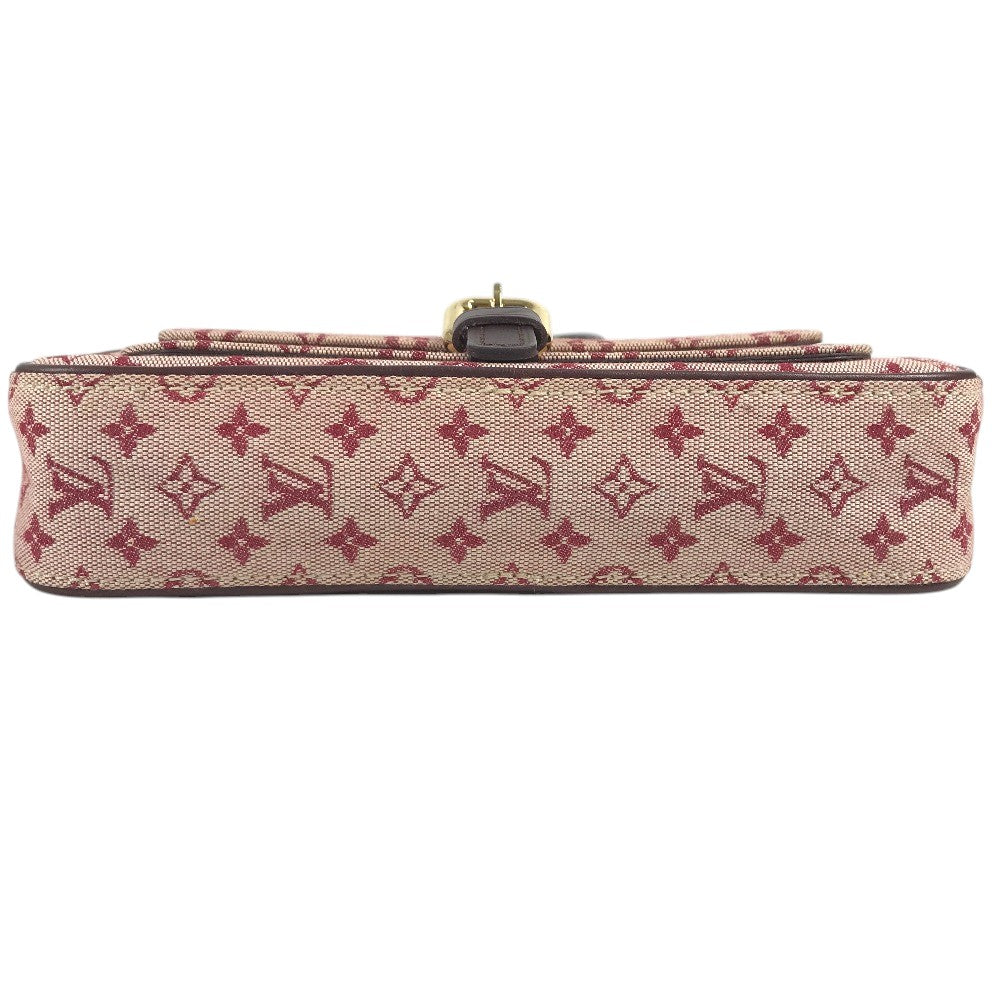 LOUIS VUITTON M92219 モノグラムミニ ジュリエット ポシェット カバン 斜め掛け ショルダーバッグ モノグラムミニキャンバス ユニセックス スリーズ レッド