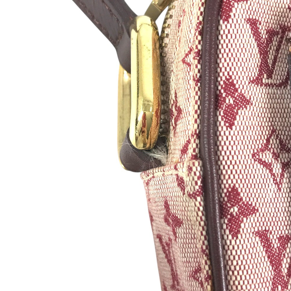 LOUIS VUITTON M92219 モノグラムミニ ジュリエット ポシェット カバン 斜め掛け ショルダーバッグ モノグラムミニキャンバス ユニセックス スリーズ レッド