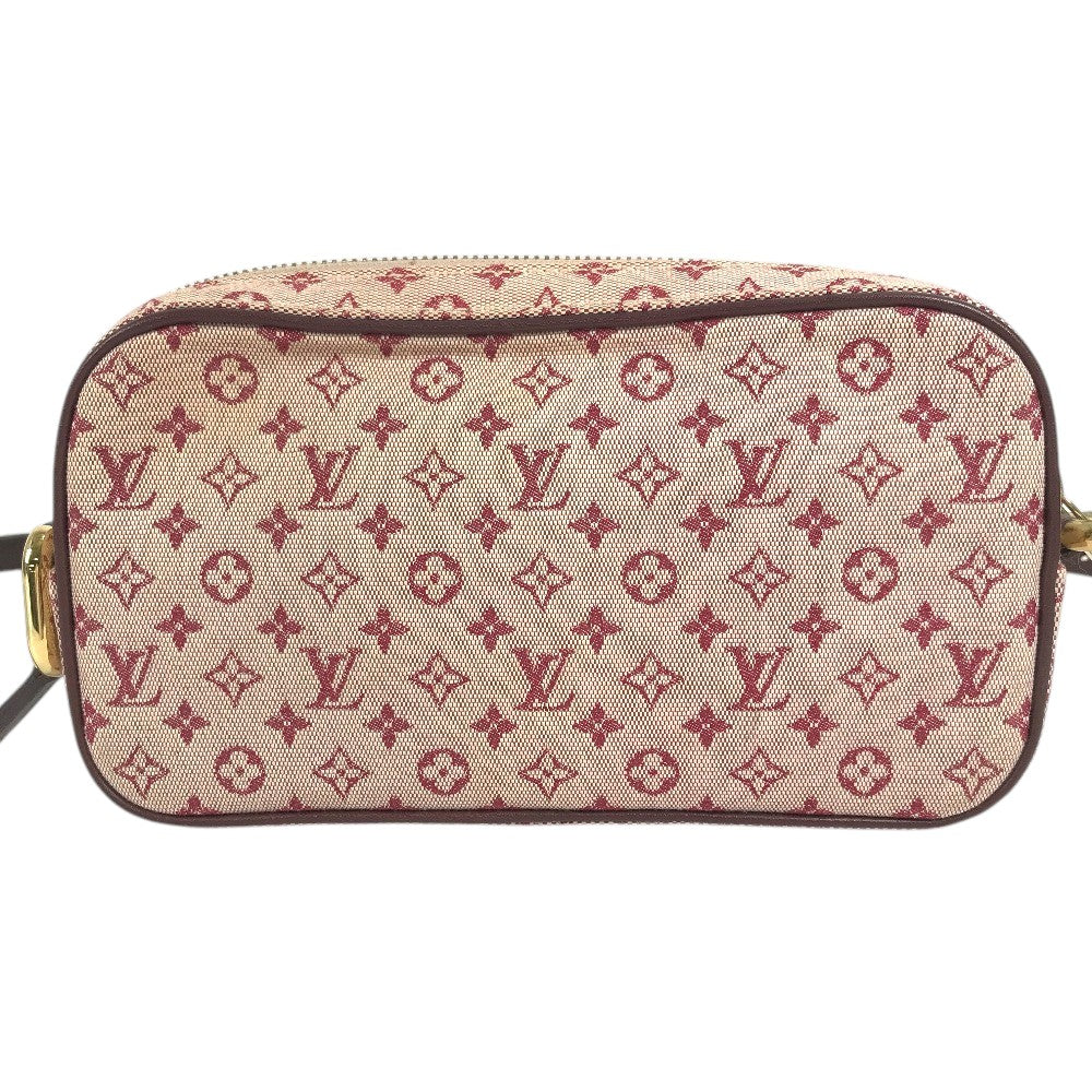 LOUIS VUITTON M92219 モノグラムミニ ジュリエット ポシェット カバン 斜め掛け ショルダーバッグ モノグラムミニキャンバス ユニセックス スリーズ レッド