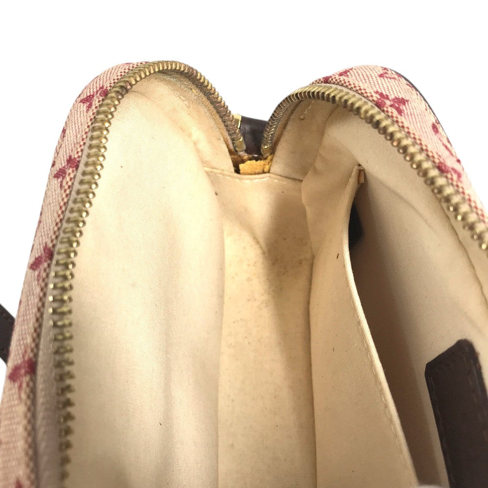 LOUIS VUITTON M92219 モノグラムミニ ジュリエット ポシェット カバン 斜め掛け ショルダーバッグ モノグラムミニキャンバス ユニセックス スリーズ レッド
