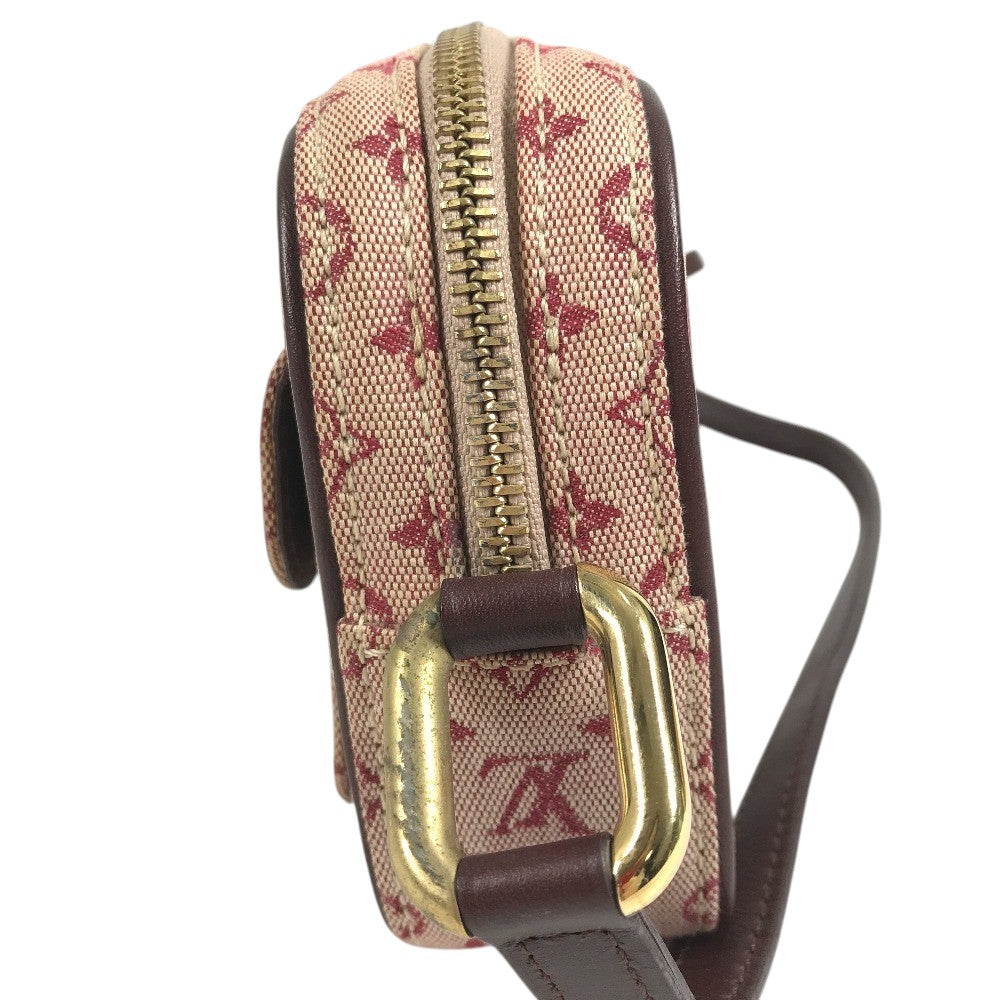 LOUIS VUITTON M92219 モノグラムミニ ジュリエット ポシェット カバン 斜め掛け ショルダーバッグ モノグラムミニキャンバス ユニセックス スリーズ レッド