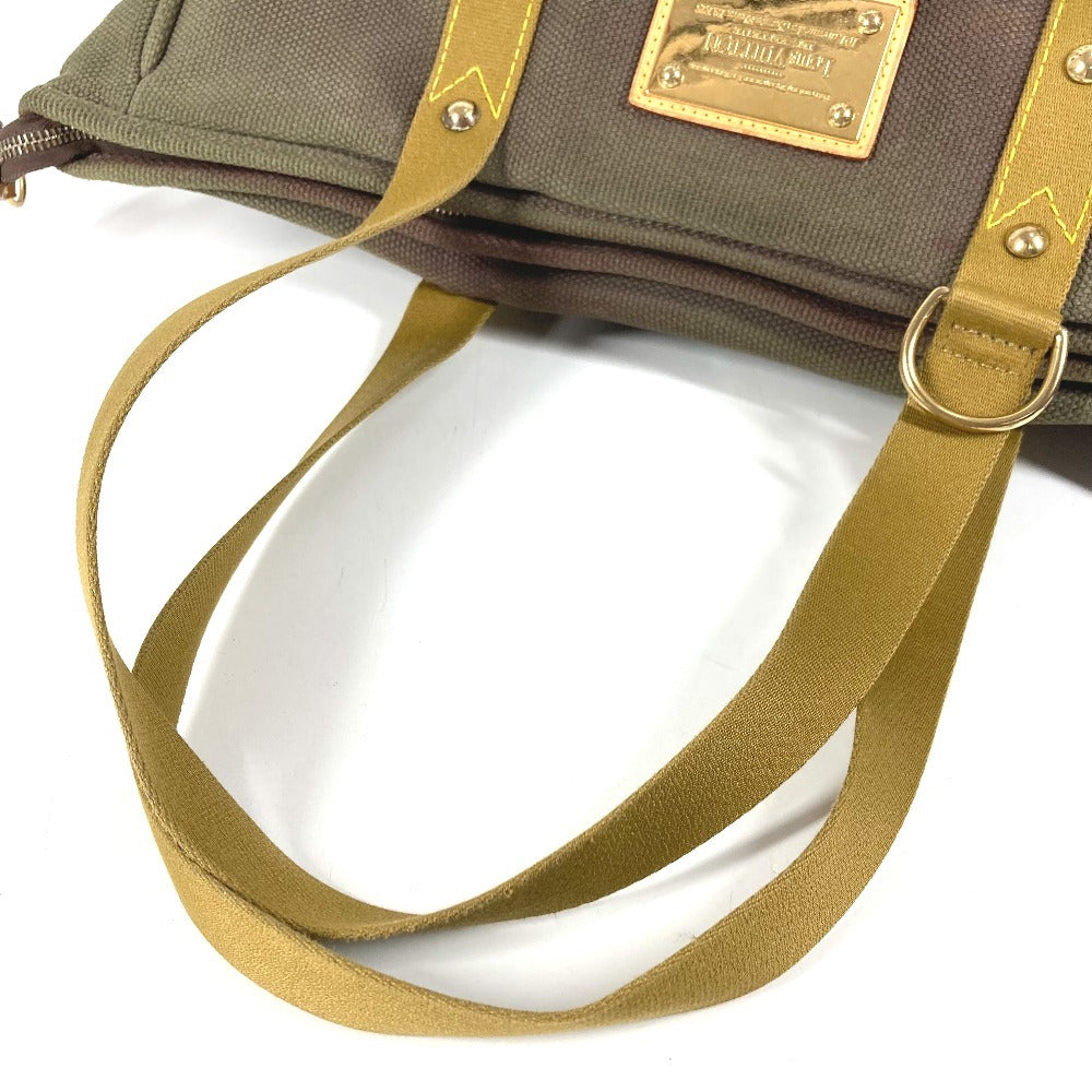 LOUIS VUITTON M40072 アンティグア サックラバ サック ラバ カバン 斜め掛け フラップ ショルダーバッグ キャンバス ユニセックス ブラウン