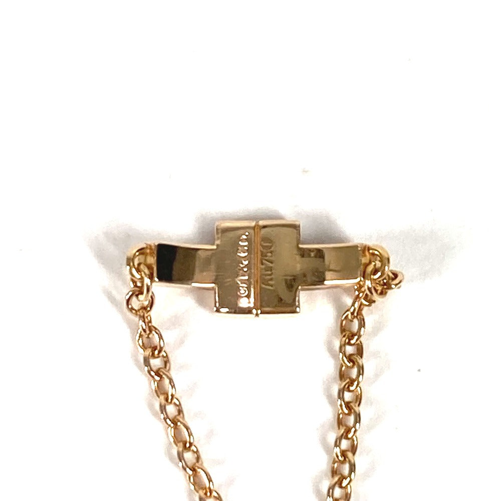 TIFFANY&Co. ジュエリー 金 K18 18K T TWO チェーン トゥチェーン アクセサリー リング・指輪 YG750 レディース ゴールド