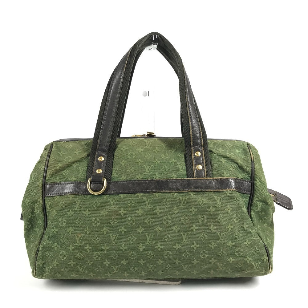 LOUIS VUITTON M92412 モノグラムミニ ジョセフィーヌ GM ジョセフィーヌGM ハンドバッグ カバン ショルダーバッグ 肩掛け ボストンバッグ モノグラムミニキャンバス レディース カーキ