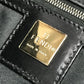 FENDI ズッカ ロゴ 肩掛け カバン ショルダーバッグ レザー/ナイロン レディース ブラック