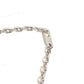 LOUIS VUITTON M01034 ラインストーン ペンダント LV ペイパープレーン アクセサリー ジュエリー チェーン ネックレス メタル ユニセックス シルバー