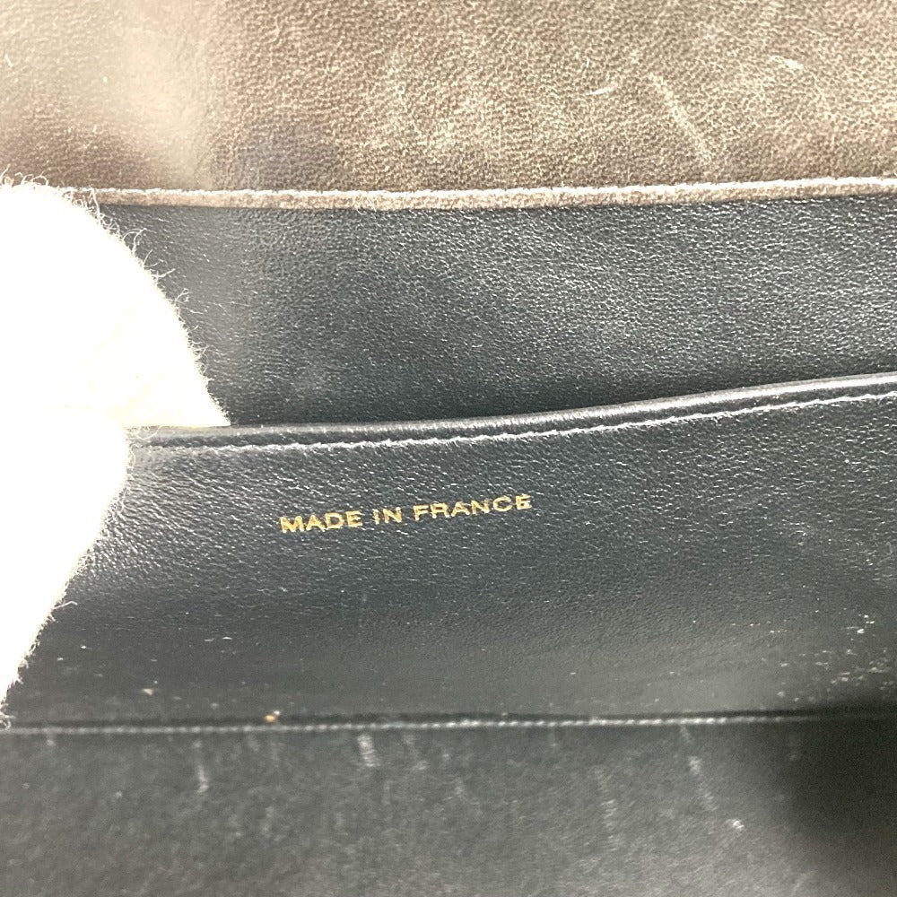 CHANEL ヴィンテージ マトラッセ キルティング CC ココマーク ロゴ トートバッグ カバン Wチェーン ハンドバッグ パテントレザー ユニセックス ブラック