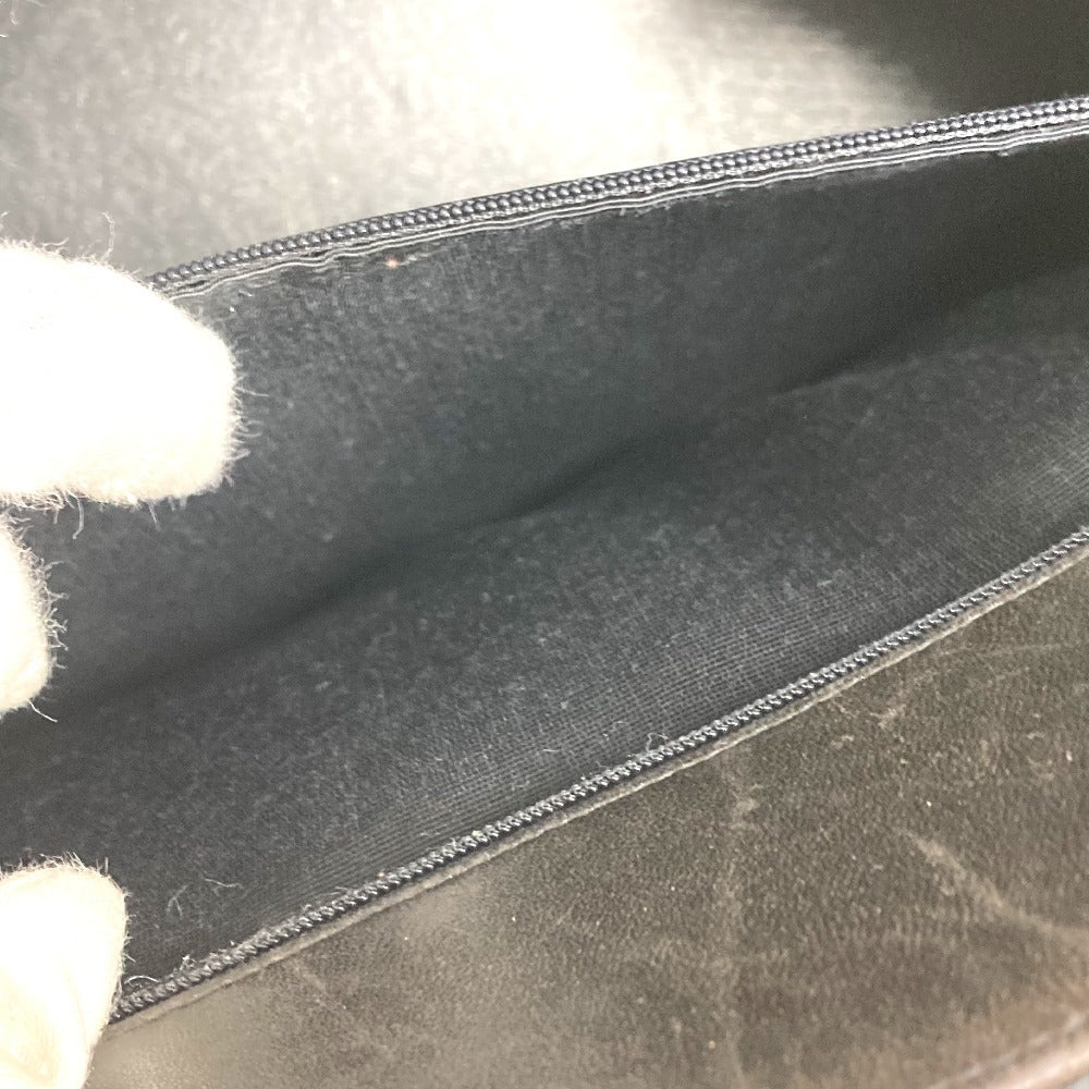 CHANEL ヴィンテージ マトラッセ キルティング CC ココマーク ロゴ トートバッグ カバン Wチェーン ハンドバッグ パテントレザー ユニセックス ブラック