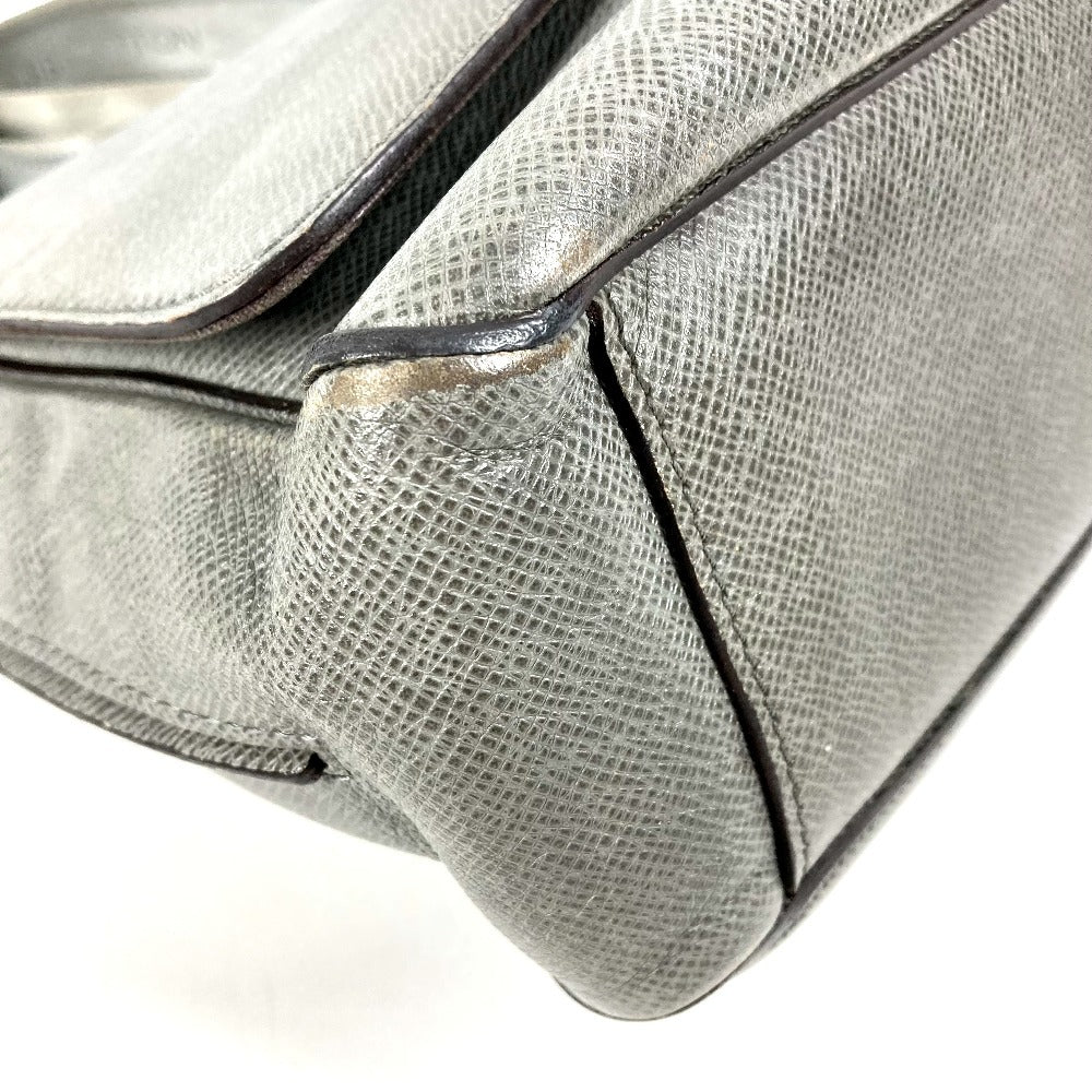 LOUIS VUITTON M32623 タイガ ロマンMM ロマン MM カバン 斜め掛け フラップ メッセンジャーバッグ ショルダーバッグ タイガレザー ユニセックス グラシエ グレー