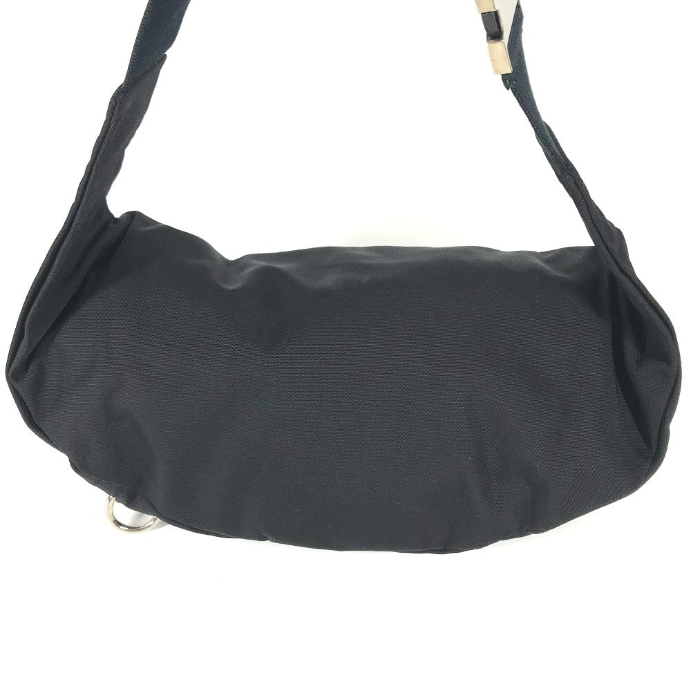 GUCCI 246409 logo sherry line Belt bag, waist pouch, bag, body bag body bag Nylon Black Used