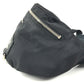 GUCCI 246409 logo sherry line Belt bag, waist pouch, bag, body bag body bag Nylon Black Used