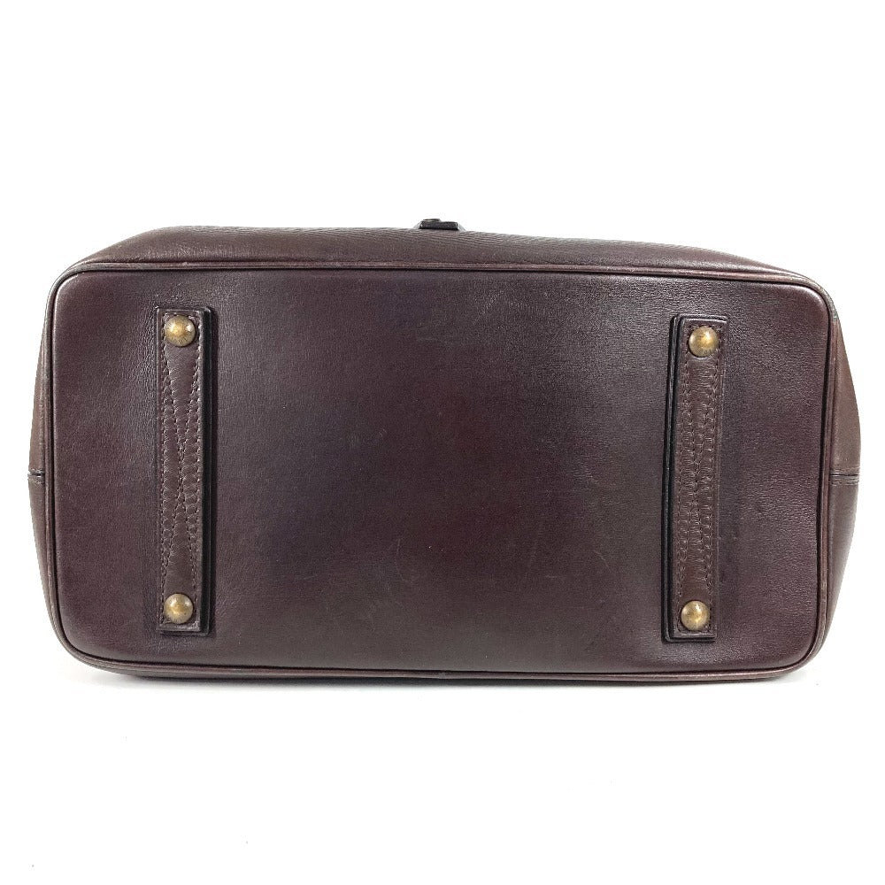 LOUIS VUITTON M95064 ユタ ドクターズバッグ カバン ボストンバッグ ポーチ付き フラップ ハンドバッグ ユタレザー メンズ カフェ ブラウン