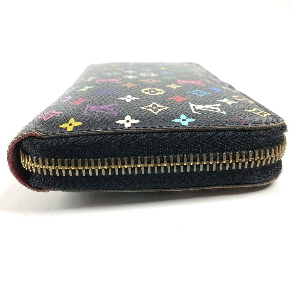LOUIS VUITTON M60243 モノグラムマルチカラー ジッピーウォレット ロングウォレット ラウンドファスナー 財布 長財布 モノグラムマルチカラーキャンバス ユニセックス ノワール ブラック