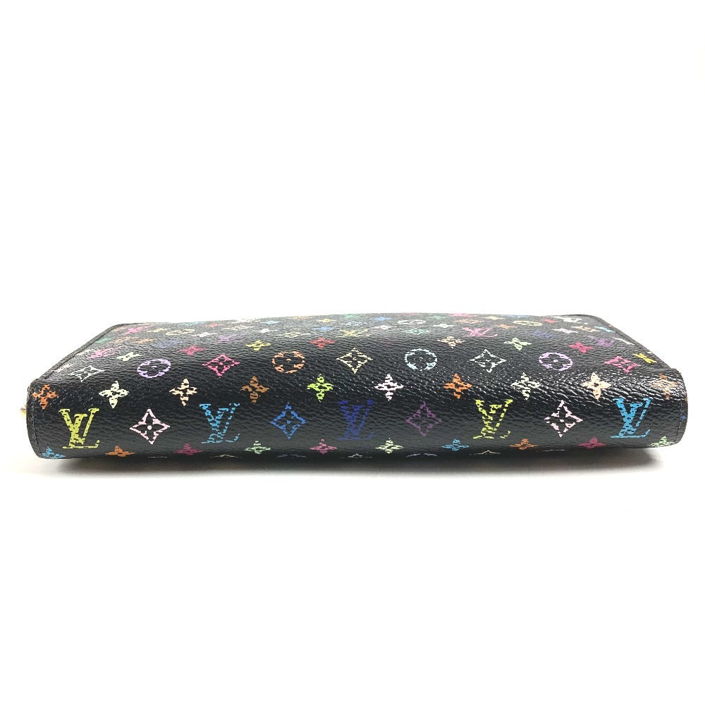LOUIS VUITTON M60243 モノグラムマルチカラー ジッピーウォレット ロングウォレット ラウンドファスナー 財布 長財布 モノグラムマルチカラーキャンバス ユニセックス ノワール ブラック