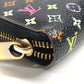 LOUIS VUITTON M60243 モノグラムマルチカラー ジッピーウォレット ロングウォレット ラウンドファスナー 財布 長財布 モノグラムマルチカラーキャンバス ユニセックス ノワール ブラック