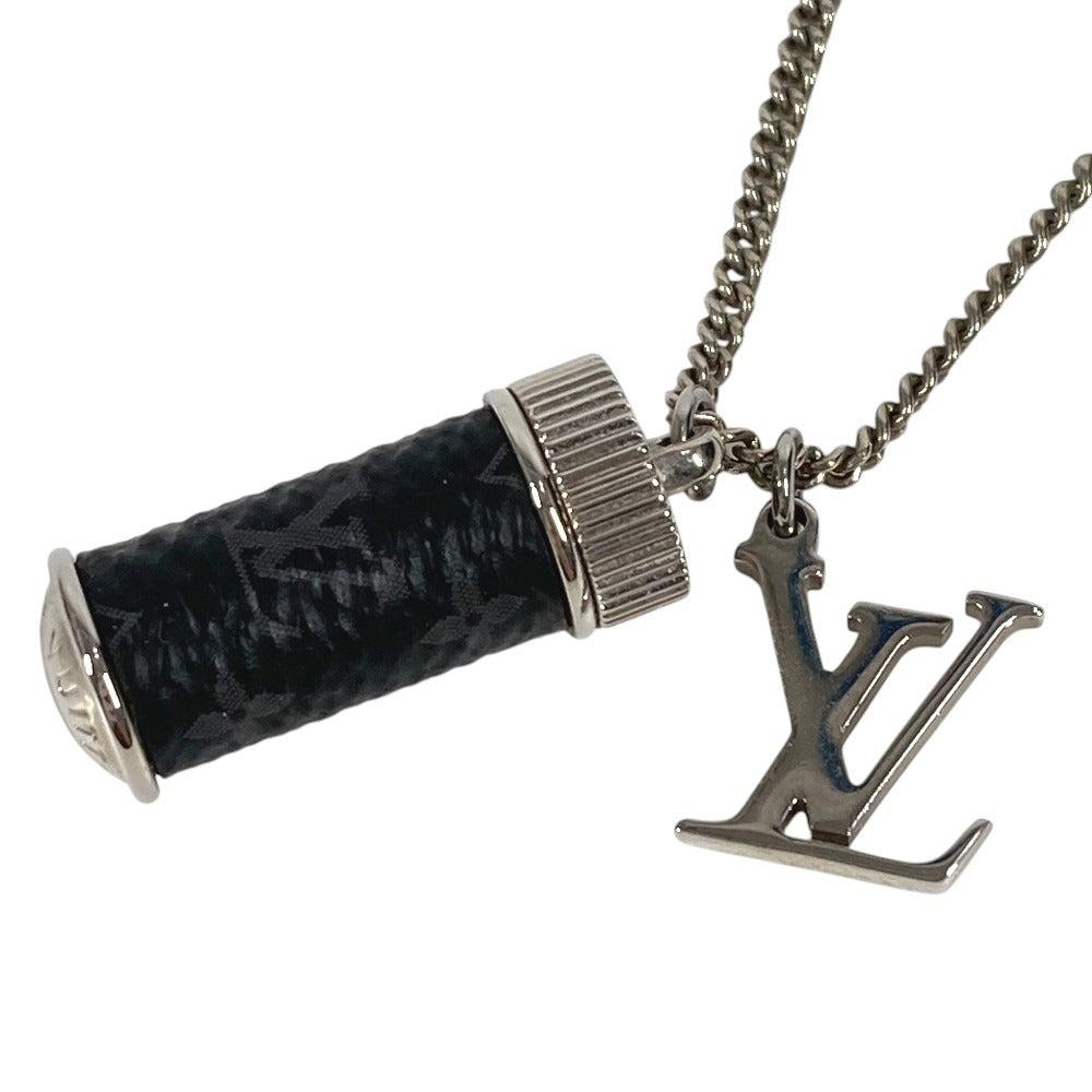 LOUIS VUITTON M63641 モノグラムエクリプス ネックレスチャームズ チェーンネックレス アクセサリー ネックレス メタル ユニセックス ブラック