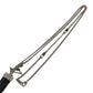 LOUIS VUITTON M63641 モノグラムエクリプス ネックレスチャームズ チェーンネックレス アクセサリー ネックレス メタル ユニセックス ブラック