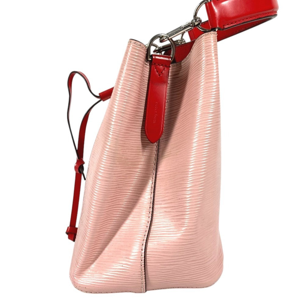 LOUIS VUITTON M54370 エピ ネオノエ カバン 巾着 バイカラー ハンドバッグ エピレザー レディース ローズバレリーヌ ピンク