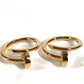 CARTIER K18 金 18K ジュスト アン クル カフリンクス カフス アクセサリー ジュエリー カフス Au750 メンズ ゴールド
