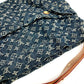 LOUIS VUITTON M40493 モノグラムデニム デイリーGM デイリー GM カバン 肩掛け トートバッグ ショルダーバッグ モノグラムデニムキャンバス レディース ブルー