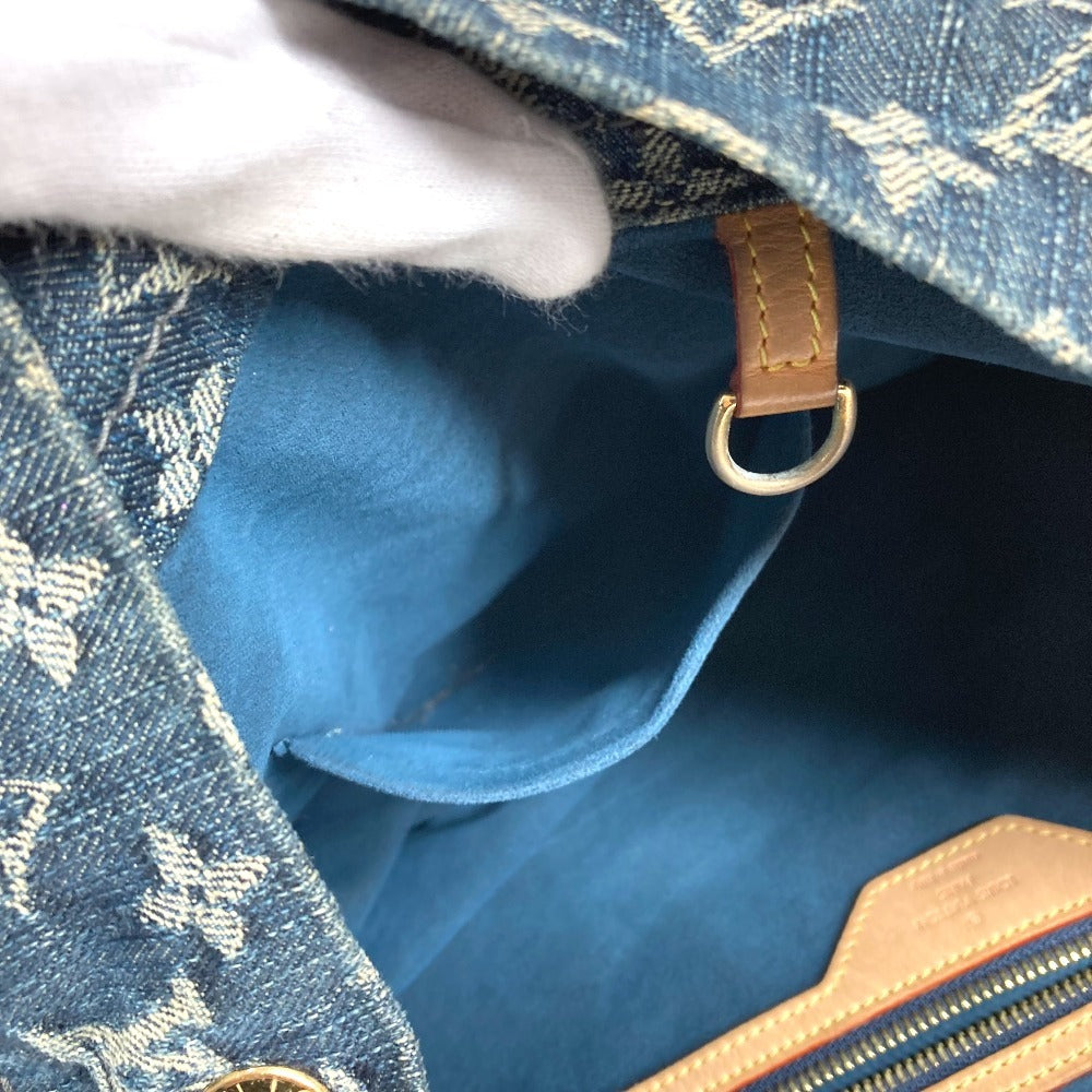 LOUIS VUITTON M40493 モノグラムデニム デイリーGM デイリー GM カバン 肩掛け トートバッグ ショルダーバッグ モノグラムデニムキャンバス レディース ブルー