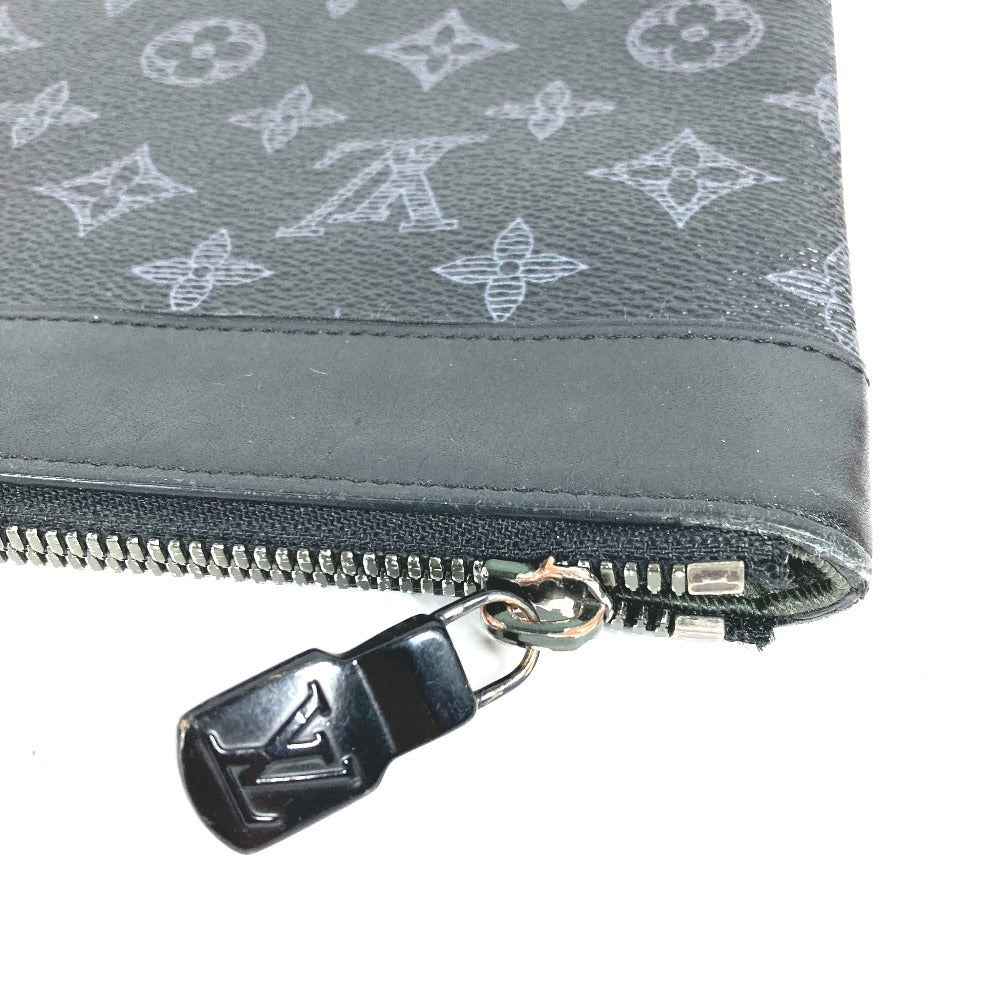 LOUIS VUITTON M62904 モノグラムエクリプス ポップストア限定 ポシェットアポロ ヴィヴィエンヌ カバン セカンドバッグ ポーチ クラッチバッグ モノグラムエクリプスキャンバス ユニセックス ブラック