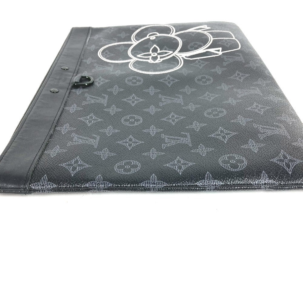 LOUIS VUITTON M62904 モノグラムエクリプス ポップストア限定 ポシェットアポロ ヴィヴィエンヌ カバン セカンドバッグ ポーチ クラッチバッグ モノグラムエクリプスキャンバス ユニセックス ブラック