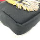 GUCCI 523323 Sherry line Taiga head Belt bag, handbag, waist pouch body bag Nylon Black Used