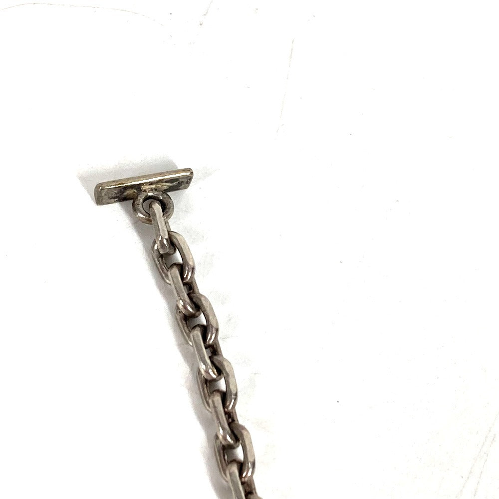 HERMES シュバル 馬 ロゴ バッグチャーム キーホルダー SV925 ユニセックス シルバー