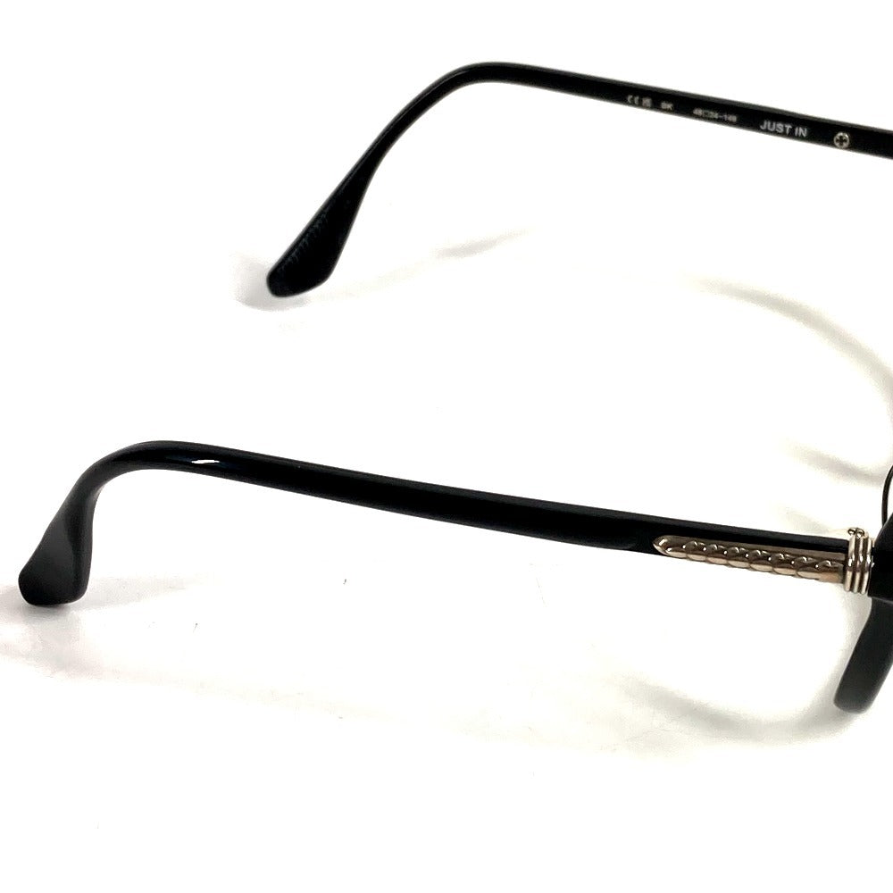 CHROME HEARTS JUST IN ジャストイン めがね メガネ アイウェア 眼鏡 眼鏡 プラスチック ユニセックス ブラック