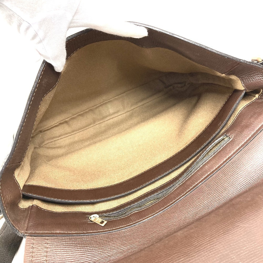 LOUIS VUITTON M92994 ユタ オハマ カバン メッセンジャーバッグ フラップ ショルダーバッグ ユタレザー メンズ カフェ ブラウン