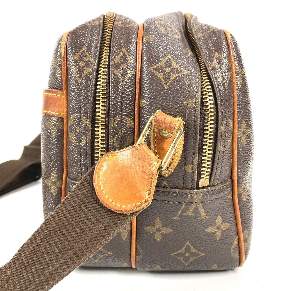 LOUIS VUITTON M45254 モノグラム リポーターPM リポーター PM 斜め掛け カバン ショルダーバッグ モノグラムキャンバス ユニセックス ブラウン